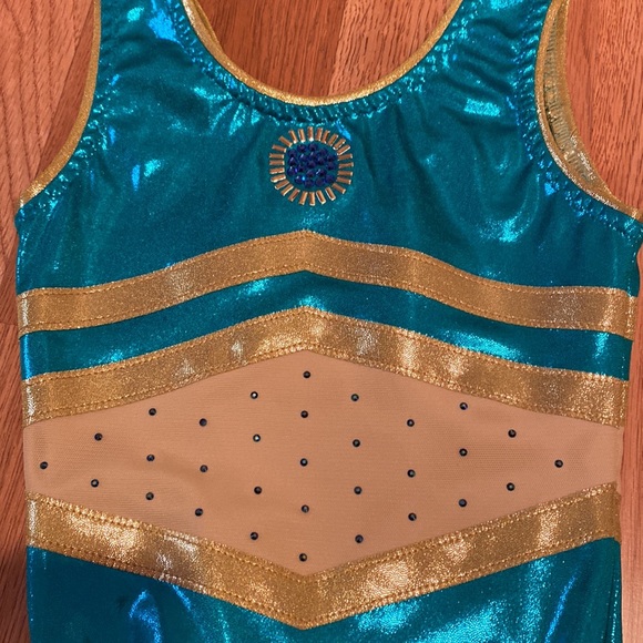 Jasmin from Aladdin Inspired Dance/Gymnastics Leotard - Picture 3 of 3